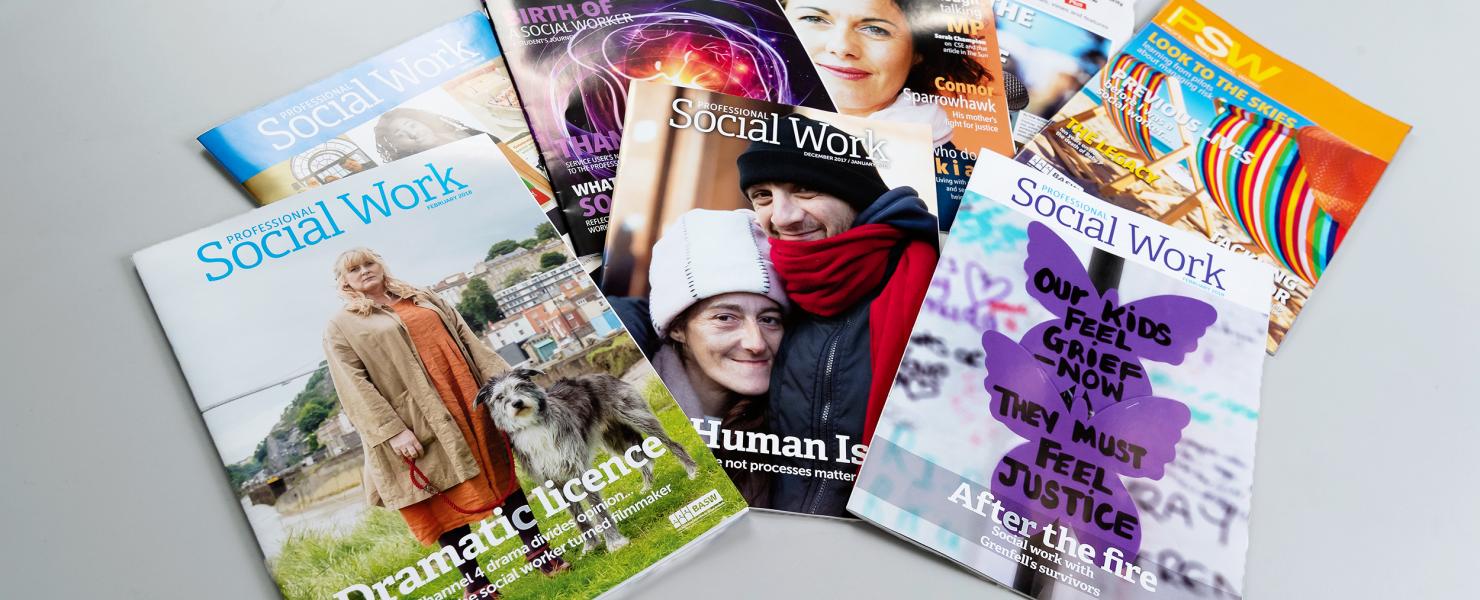 Selection of Professional Social Work magazines