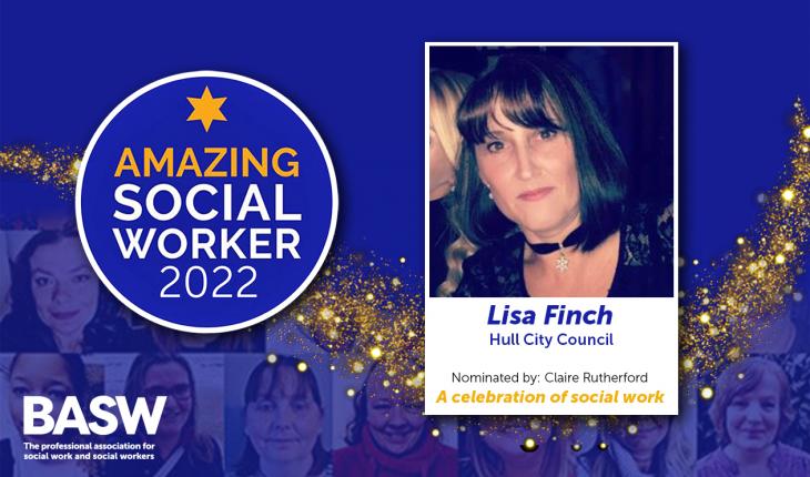 Lisa Finch Amazing Social Worker 2022