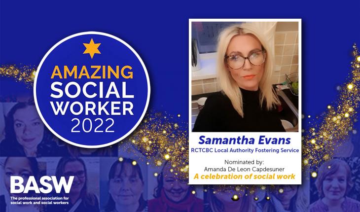 Samantha Evans Amazing Social Worker