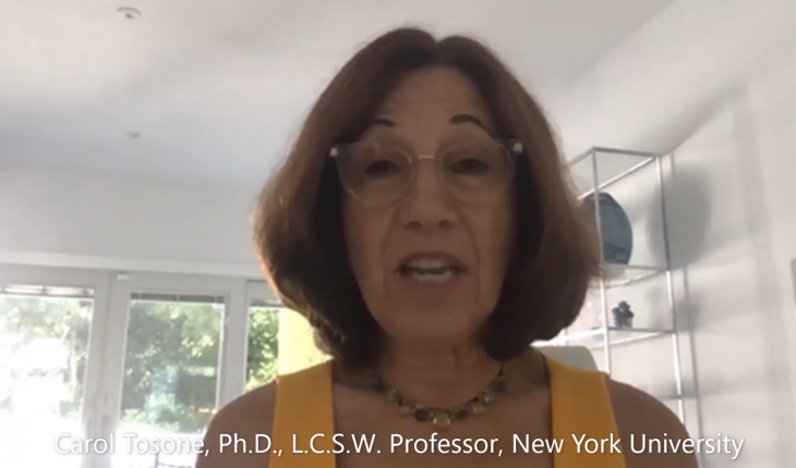 Dr Carol Tosone of the New York University Silver School of Social Work