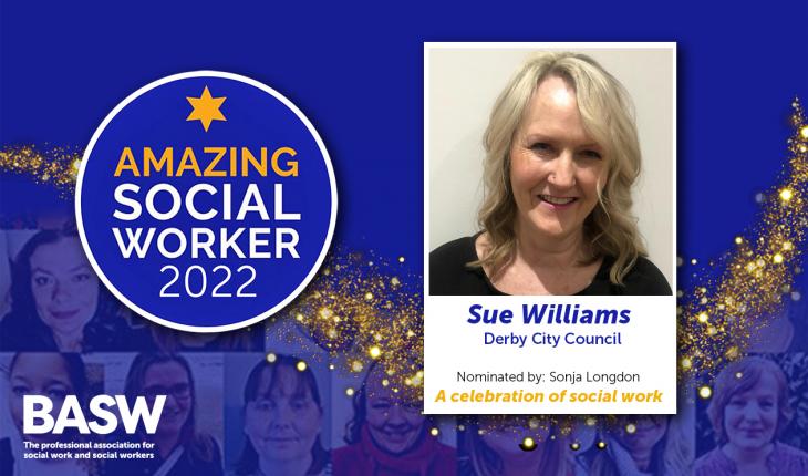 Sue Williams Amazing Social Worker 2022