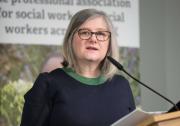 Ruth Allen at World Social Work Day 2018