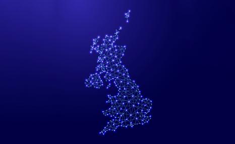 Around the UK network map