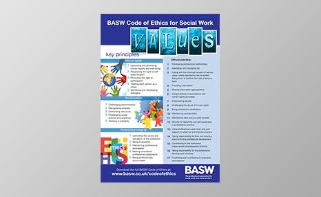 BASW Code of Ethics poster